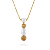 South Sea Pearl & Yellow Diamond Necklace - Dracakis Jewellers